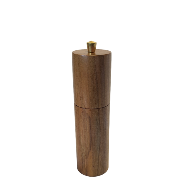 003 Pfeffermühle Kirschbaum, H = 240 mm, CHF 158.-- Pfeffermühle aus Kirschbaumholz, H=240mm – handgedrechselt von Thomas Kirsch