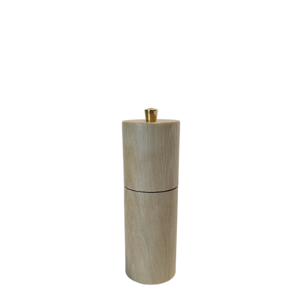 007 Salzmühle Hagebuche, H = 160 mm, CHF 135.-- Salzmühle aus Hagebuche, H=160mm – handgedrechselt von Thomas Kirsch