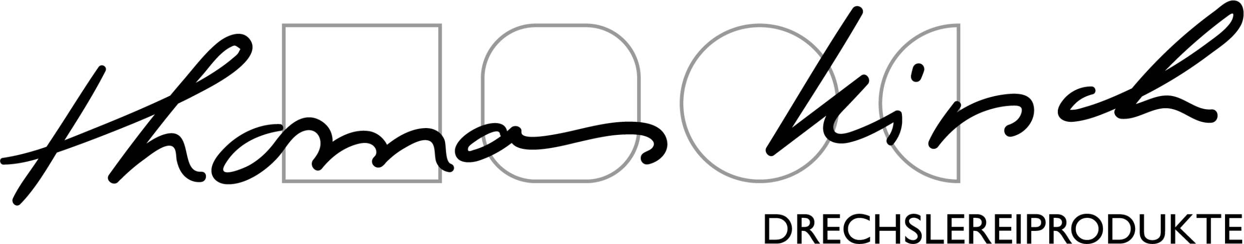 Logo Thomas Kirsch – Handgedrechselte Holzunikate, schwarz
